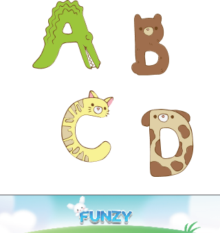 A to D